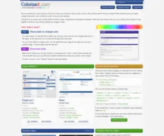 Colorizeit.com(Unified icons framework) Screenshot