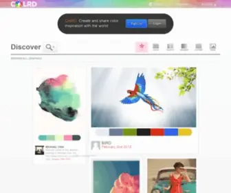 Colorjack.com(Art & Design Inspiration at) Screenshot