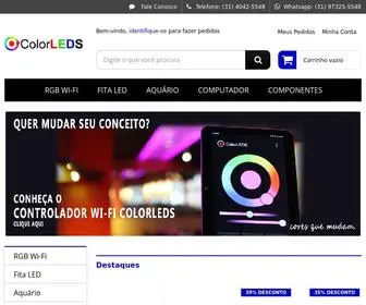 Colorleds.com.br(ColorLEDS) Screenshot