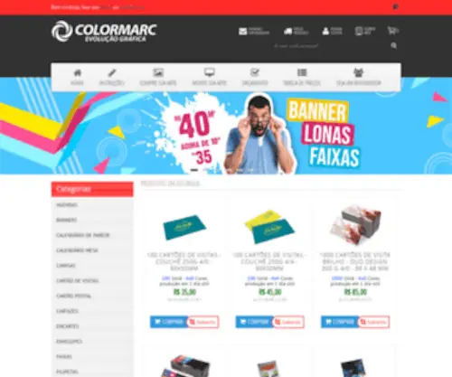 Colormarc.com.br(Evolução) Screenshot