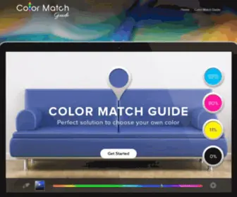 Colormatchguide.com(Color Match) Screenshot