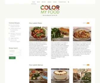 Colormyfood.com(Color My Food) Screenshot