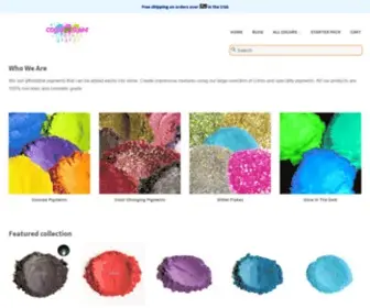 Colormyslime.com(Color My Slime) Screenshot