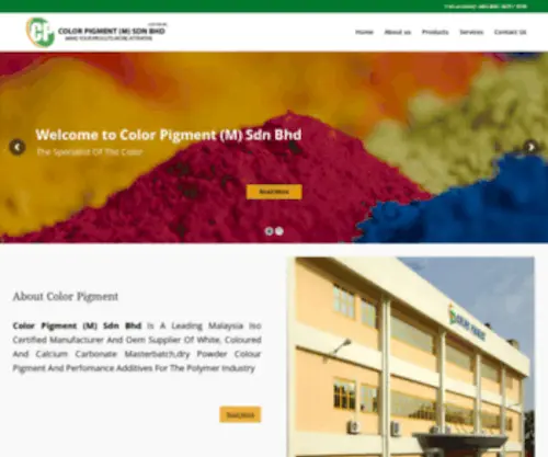 Colorpigment.com(Color Pigment (M) Sdn Bhd) Screenshot