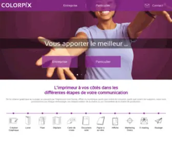 Colorpix.re(Accueil) Screenshot