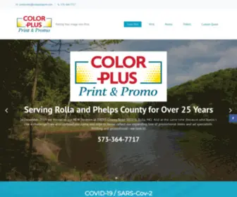 Colorplusprint.com(Color Plus Print & Promo) Screenshot