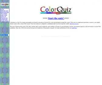 Colorquiz.com(Colorquiz) Screenshot