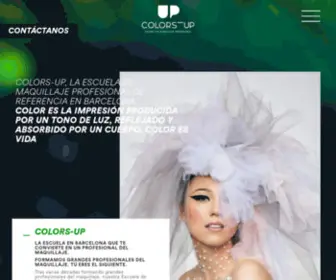 Colors-UP.com(Escuela Maquillaje Barcelona) Screenshot