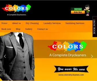 Colorsdrycleaners.com(Colors Dry Cleaners near me) Screenshot