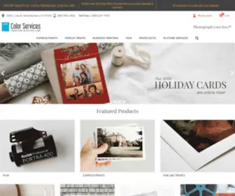 Colorservices.com(Color Services) Screenshot