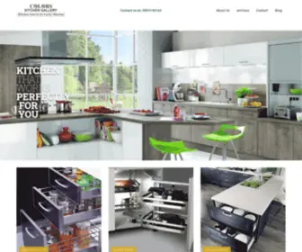 Colorskitchengallery.com(Modular Kitchen In Indore) Screenshot