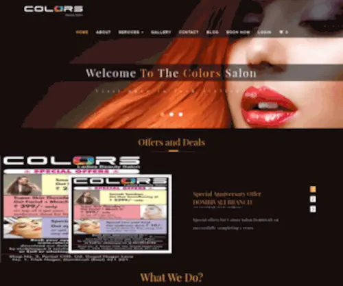 Colorssalon.co.in(Colors Salon) Screenshot