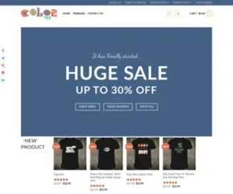 Colorstee.com(The best loving fashion) Screenshot