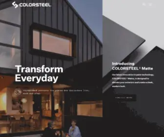 Colorsteel.co.nz(COLORSTEEL®) Screenshot