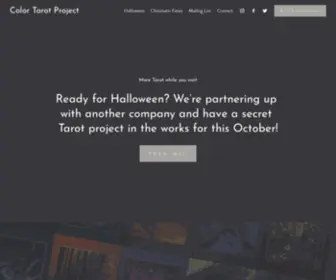 Colortarotproject.com(Color Tarot Project) Screenshot