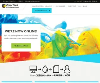 Colortechinc.com(Colortech Inc) Screenshot