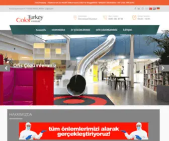 Colorturkey.com(Wordpress kurumsal tema) Screenshot