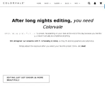 Colorvaleactions.com(How to get an Adobe Photoshop Student Discount) Screenshot