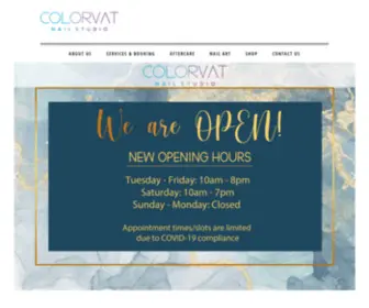 Colorvat.com(Nail Studio) Screenshot