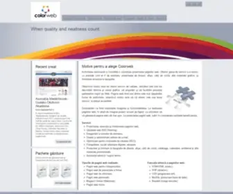 Colorweb.ro(Realizare site) Screenshot