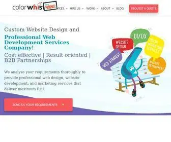 Colorwhistle.com(Web Development Company) Screenshot