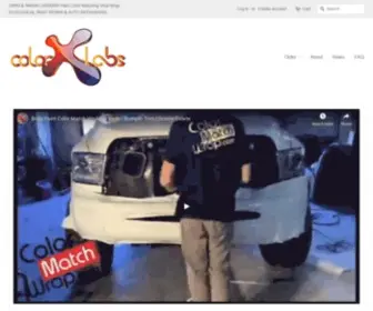 Colorxlabs.com(Color Match Wrap) Screenshot