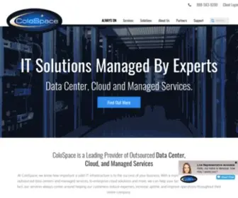 Colospace.com(Data Centers) Screenshot