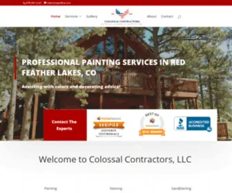 Colossalcontractorsllc.com(Colossal Contractors) Screenshot