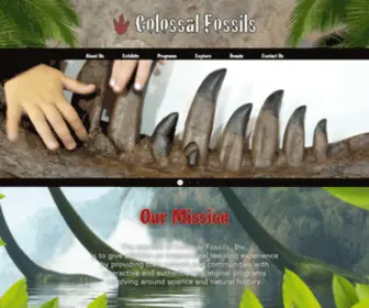 Colossalfossils.com(Colossalfossils) Screenshot