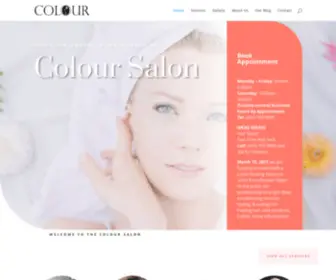 Colour-Salon.com(Colour Salon & Spa) Screenshot