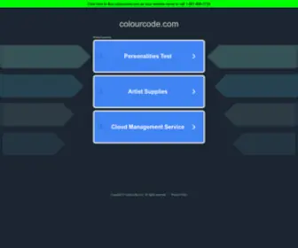 Colourcode.com(The Leading Web Design Site on the Net) Screenshot