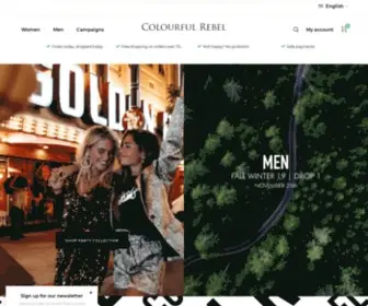 Colourfulrebel.com(Colourful Rebel) Screenshot