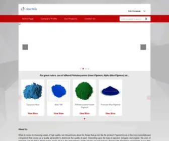 Colourindia.co.in(Blue Colour Pigment Manufacturer) Screenshot