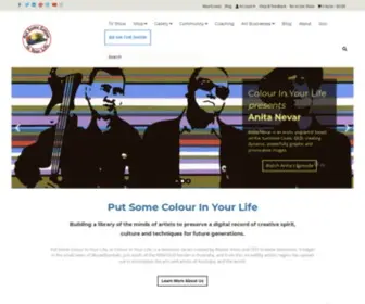 Colourinyourlife.com.au(Colour in Your Life) Screenshot