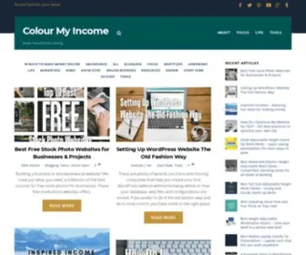 Colourmyincome.com(Colour My Income) Screenshot