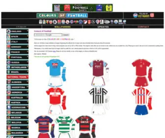 Colours-OF-Football.com(Bot Verification) Screenshot