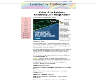 Colours-OF-The-Rainbow.com(Colors of the rainbow) Screenshot