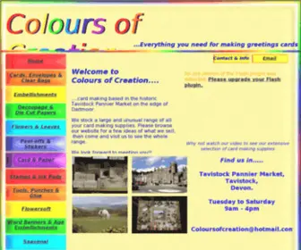 Coloursofcreation.co.uk(Coloursofcreation) Screenshot