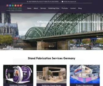 Coloursquare.de(Exhibition Stand Design Germany) Screenshot