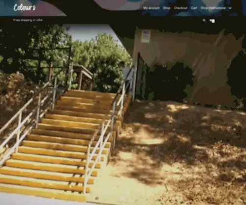 Coloursskateboards.com(Colours Collectiv) Screenshot