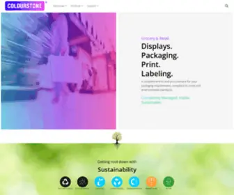 Colourstone.com.au(Grocery & Retail Packaging) Screenshot