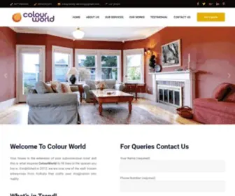 Colourworld.co(Home Painting & Interior Decoration) Screenshot