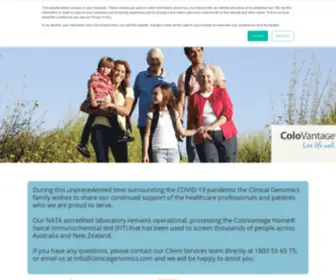 Colovantage.com.au(ColoVantage Home) Screenshot