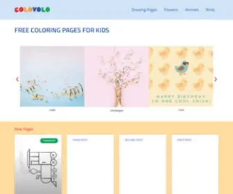 Colovolo.com(Home) Screenshot