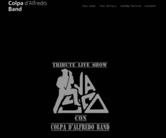 Colpadalfredo.it(Vasco Rossi Tribute Band) Screenshot