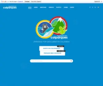 Colparques.net(ORGANIZACI) Screenshot