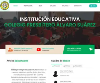 Colpas.edu.co(Institución) Screenshot