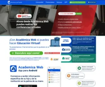 Colpegasus.com(Software Academico para colegios) Screenshot