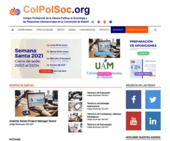 Colpolsoc.org(Página de inicio) Screenshot