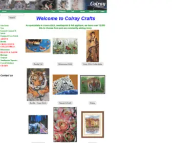 Colray-Crafts.com(Colray Crafts Home) Screenshot